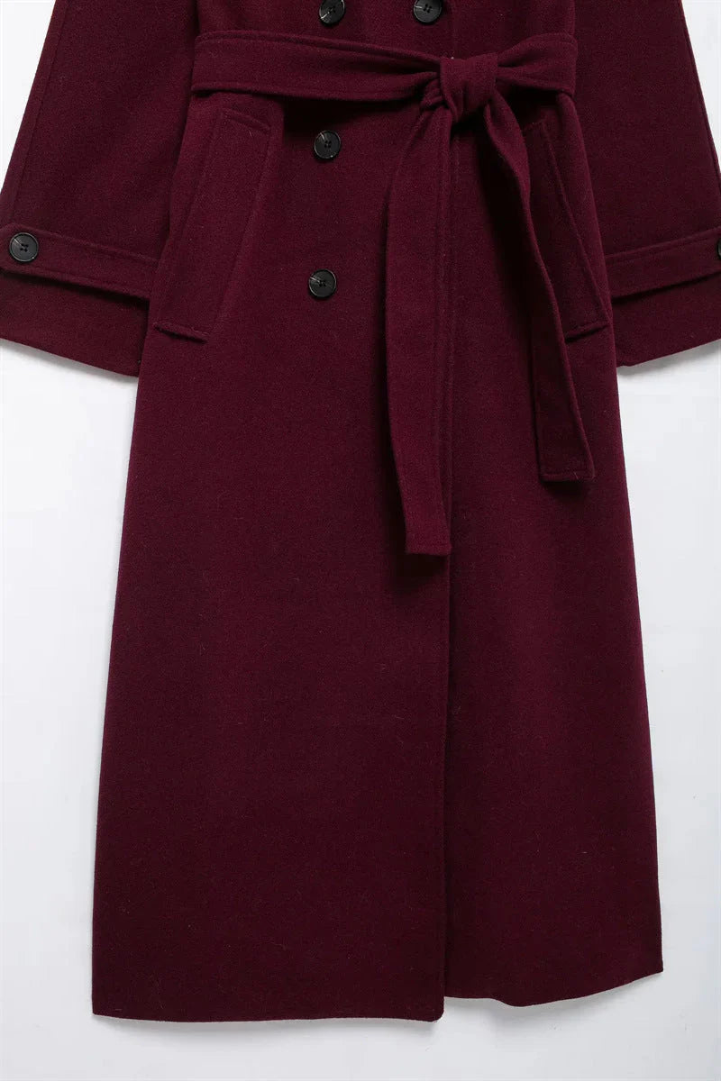 Nerea | Elegante Chaqueta Burgundy